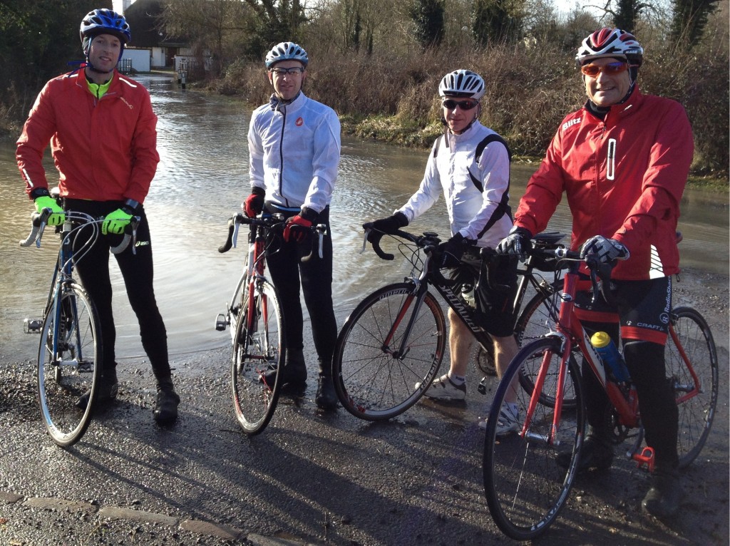 Road Blocked by Flood